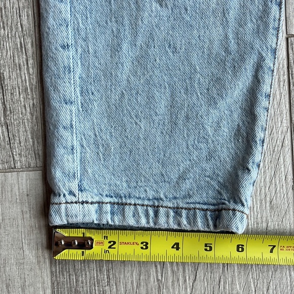 Zara Women Jeans Size: 8 Color: White Wash - Picture 11 of 13